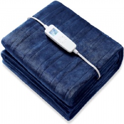 Electric Heated Throw Blanket Twin Size 62