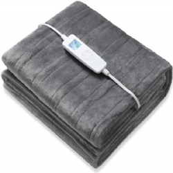 Electric Heated Throw Blanket Twin Size 62