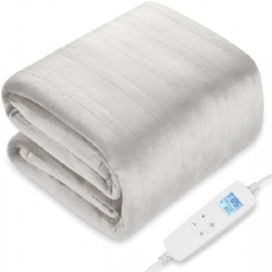 Electric Heated Blanket Throw Queen Size 84